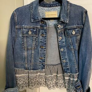 Anthropologie Jean Jacket